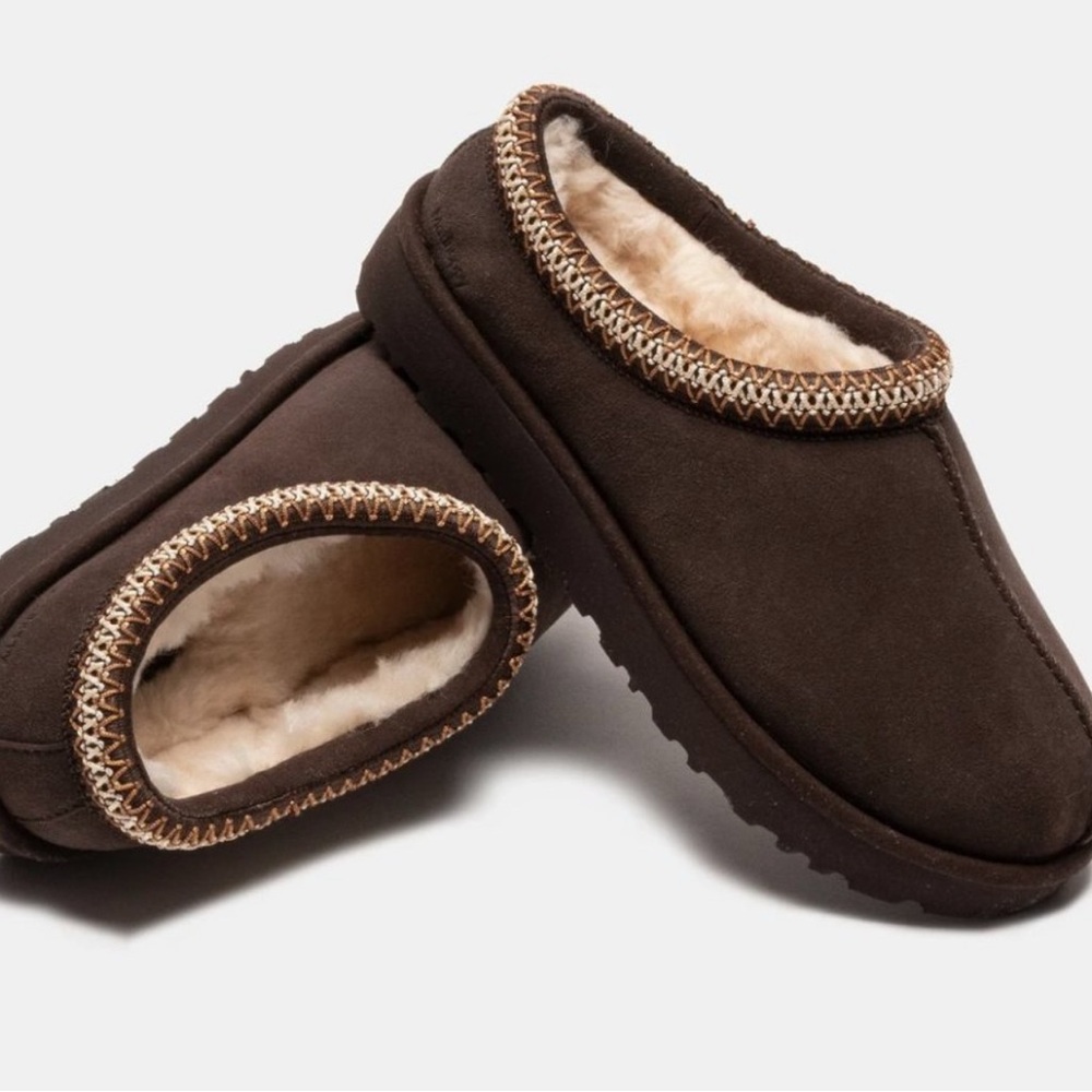 MADHAPPY X UGG Brown tasman slippers